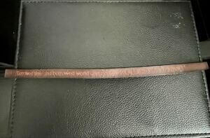 Cormac McCarthy "The Road" Quote Engraved Brown Leather Bracelet Brass Buckle